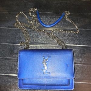 Saint Laurent Monogram Sunset Wallet On Chain